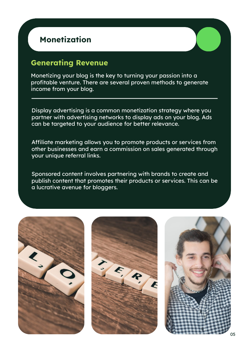 Start Blogging | Earn $5,000± per Month