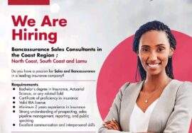 Bancassurance Sales Consultants at Jubilee Life Insurance