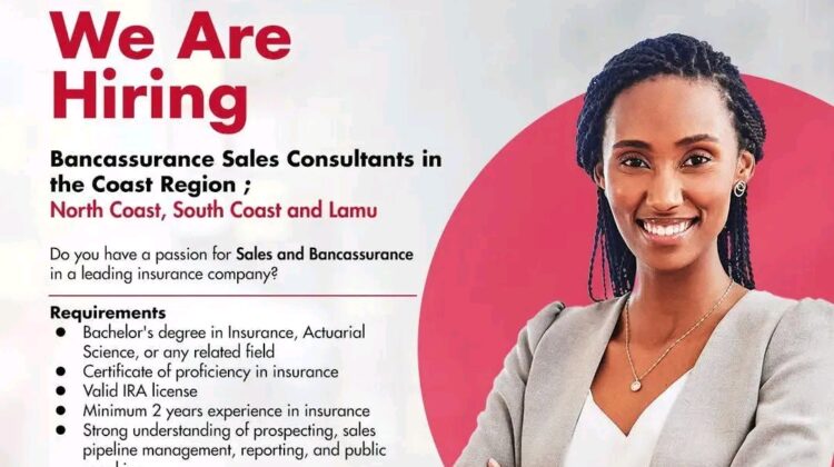 Bancassurance Sales Consultants at Jubilee Life Insurance