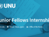 United Nations University Junior Fellows Internship