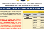NPS Police Constable Recruitment 2025: Check Dates, Requirements & Centres