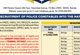NPS Police Constable Recruitment 2025: Check Dates, Requirements & Centres
